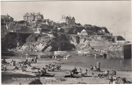The Harbour At Low Water, Newquay - (Sunbathing, Pram, Boats) - Newquay