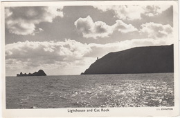 Lighthouse And Cat Rock - (Wales) - Pembrokeshire