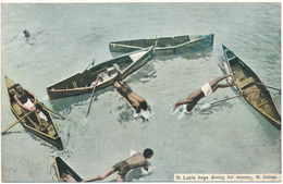 SAINTE LUCIE - Boys Diving For Money - Sainte-Lucie