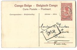 Congo Belge  Entier Postal Du 05 08 1916 - Entiers Postaux