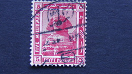 Egypt - 1921 - Mi:EG 58, Sn:EG 66, Yt:EG 60 - Used - Look Scan - 1915-1921 Protettorato Britannico