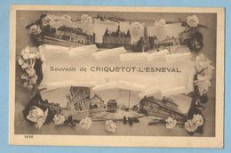 1439  CPA   Souvenir De CRIQUETOT-L'ESNEVAL  (Seine-Maritime)  6 Minivues  ++++++ - Criquetot L'Esneval