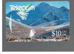 NUOVA ZELANDA - NEW ZEALAND - 1991 LINDIS PASS - USED -  RIF. 10390 - Montagnes