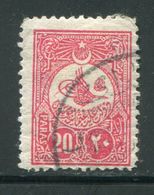 TURQUIE- Y&T N°122- Oblitéré - Used Stamps