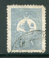 TURQUIE- Y&T N°123- Oblitéré - Used Stamps