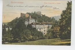 ALLEMAGNE - BADENWEILER - Hôtel Römerbad Und Ruine - Badenweiler
