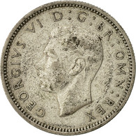 Monnaie, Grande-Bretagne, George VI, 6 Pence, 1945, TB, Argent, KM:852 - H. 6 Pence