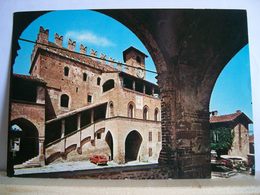 1975 - Piacenza - Castell'Arquato - Palazzo Comunale - Auto Fiat 127  - 2 Scans. - Piacenza