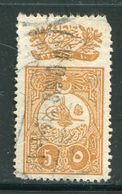 TURQUIE- Y&T N°134- Oblitéré - Used Stamps