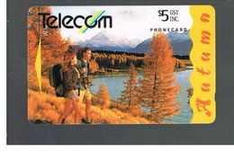 NUOVA ZELANDA - NEW ZEALAND - 1995 AUTUMN; COUPLE   - USED -  RIF. 10401 - Seizoenen