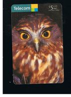 NUOVA ZELANDA - NEW ZEALAND - CHIP   -   2005  BIRDS: NINOX NOVAESEELANDIAE    - USED -  RIF. 10404 - Owls