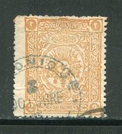 TURQUIE- Y&T N°86- Oblitéré - Used Stamps