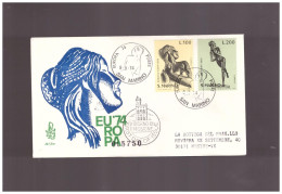 San Marino - 1974 Fdc Europa Cept Ed Venetia   Viaggiata - 1974