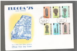 Isola Di Man  - 1978 Fdc Europa Cept - 1978