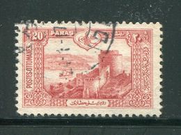 TURQUIE- Y&T N°182- Oblitéré - Used Stamps