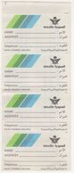 SAUDIA ARABIAN  AIRLINES BAGGAGE LABELS - Étiquettes à Bagages