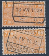 TR 159 (2x) - "BALEN-WEZEL" + "SCHAERBEEK-JOSAPHAT 3 - SCHAARBEEK-JOSAPHAT 3" - (ref. LVS-21.004) - Used