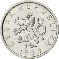 Monnaie, République Tchèque, 10 Haleru, 1999, TTB+, Aluminium, KM:6 - Czech Republic