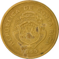 Costa Rica, 100 Colones, 1995, TB+, Brass Plated Steel, KM:230 - Costa Rica