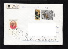 R-COVER, LATVIA / MACEDONIA ** - Patrijzen, Kwartels