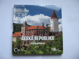 Czech Republic Tschechische Republik TSCHECHIEN 2018 Original Kursmünzensatz KMS. CESKA REPUBLIKA. - Czech Republic