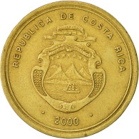 Costa Rica, 100 Colones, 2000, TB+, Laiton, KM:240 - Costa Rica