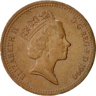 Grande-Bretagne, Elizabeth II, Penny, 1990, TB+, Bronze, KM:935 - 1 Penny & 1 New Penny
