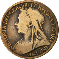 Monnaie, Grande-Bretagne, Victoria, Penny, 1899, B+, Bronze, KM:790 - D. 1 Penny