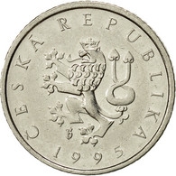 Monnaie, République Tchèque, Koruna, 1995, TTB+, Nickel Plated Steel, KM:7 - Tchéquie