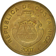 Costa Rica, 100 Colones, 2007, TTB, Brass Plated Steel, KM:240a - Costa Rica