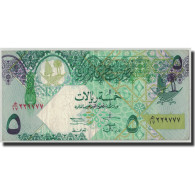 Billet, Qatar, 5 Riyals, Undated (2003), KM:21, TB - Qatar