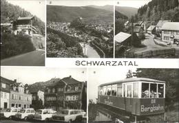 41260944 Schwarzatal Schweizerhaus Burg Trippstein Bergbahn Autos Schwarzatal - Rudolstadt
