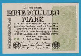 DEUTSCHES REICH 			1 Million Mark	09.08.1923	SERIE BM	 P# 102c - 1 Million Mark