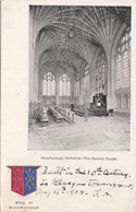 England Cambridgeshire - Peterborough Cathedral - Crest Armoiries Blason Coat Of Arms - Stamp & Postmark 1904 -  2 Scans - Other & Unclassified