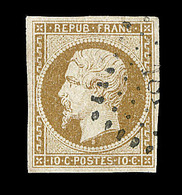 O N°9 - 10c Bistre - TB - 1852 Louis-Napoleon