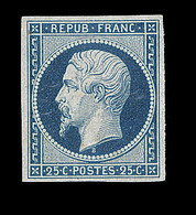 (*) Mau N°10d - Bleu S/verdâtre - TB - 1852 Luis-Napoléon