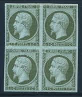 **/* N°11 - Bloc De 4 - Signé Calves - TB - 1853-1860 Napoleon III