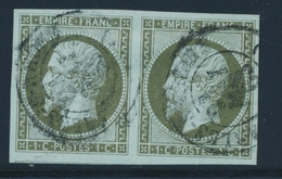 O N°11 - Paire - Obl. Càd - TB/SUP - 1853-1860 Napoleon III