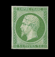* N°12 - 5c Vert - TB - 1853-1860 Napoléon III.