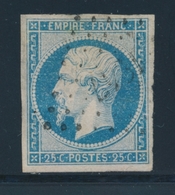 O N°15 - 25c Bleu - TB - 1853-1860 Napoleon III