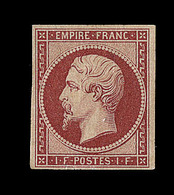 * N°18d - Réimpression Du 1F Carmin - Comme ** - TB - 1853-1860 Napoléon III.
