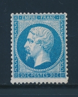 ** N°22 - 20c Bleu - TB - 1862 Napoléon III