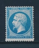 ** N°22 - 20c Bleu - TB - 1862 Napoleone III