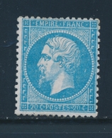 * N°22 - 20c Bleu - TB - 1862 Napoléon III