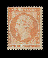 * N°23 - 40c Roange - TB - 1862 Napoléon III.