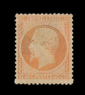 * N°23 - 40c Orange - Charn. Légère - TB - 1862 Napoléon III