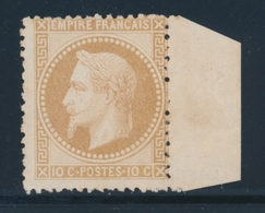 (*) N°28B - 10c Bistre - BDF - TB - 1863-1870 Napoleon III With Laurels