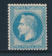 * N°29B - 20c Bleu - Type II - TB - 1863-1870 Napoleone III Con Gli Allori