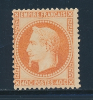 * N°31 - 40c Orange - Gomme Moyenne - TB - 1863-1870 Napoleone III Con Gli Allori