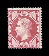 ** N°32 - 80c Rose - Signé Calves/Brun - TB - 1863-1870 Napoléon III Con Laureles